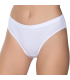 Gümüş İç Giyim 6090 Kadın Ribana Reçme Bel Bikini Beyaz