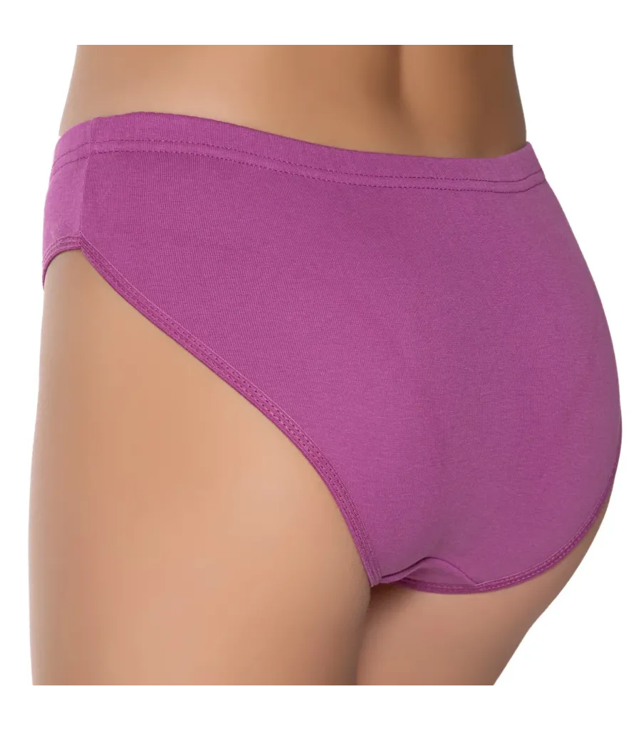 Gümüş İç Giyim 6090 Kadın Ribana Reçme Bel Bikini Orkide
