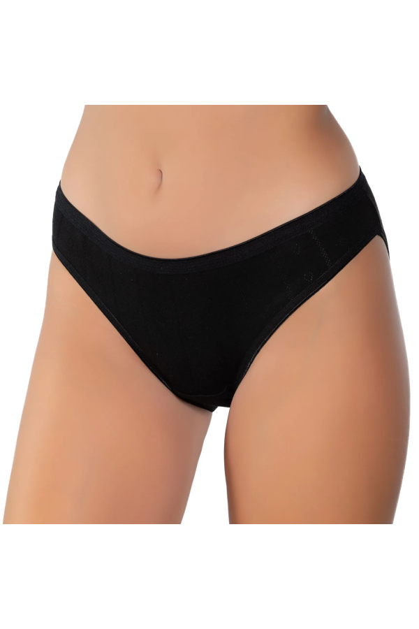 Gümüş İç Giyim 6092 Kadın Jakarlı Kalp Desenli Bikini