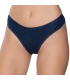 Gümüş İç Giyim 6092 Kadın Jakarlı Kalp Desenli Bikini Lacivert