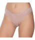 Gümüş İç Giyim 6092 Kadın Jakarlı Kalp Desenli Bikini Vizon