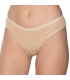 Gümüş İç Giyim 6092 Kadın Jakarlı Kalp Desenli Bikini Ten