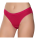 Gümüş İç Giyim 6092 Kadın Jakarlı Kalp Desenli Bikini Bordo