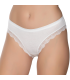 Gümüş İç Giyim 6094 Kadın Likralı İnce Bel Paçası Dantel Bikini