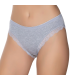 Gümüş İç Giyim 6094 Kadın Likralı İnce Bel Paçası Dantel Bikini