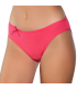 Gümüş İç Giyim 6095 Kadın Ribana İnce Bel Çizgili Bikini Nar