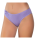 Gümüş İç Giyim 6095 Kadın Ribana İnce Bel Çizgili Bikini Lila