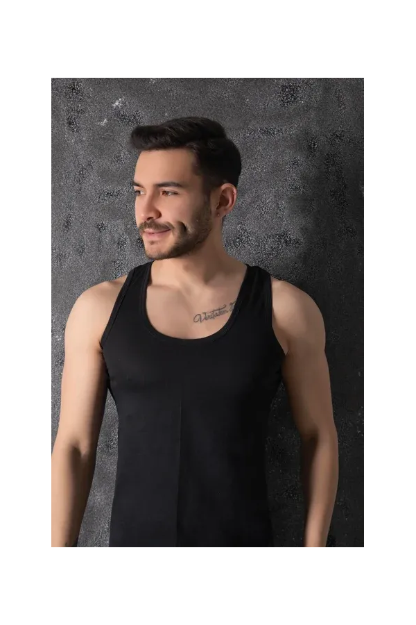 Zümrüt Erkek Atlet Tekli Paket Siyah
