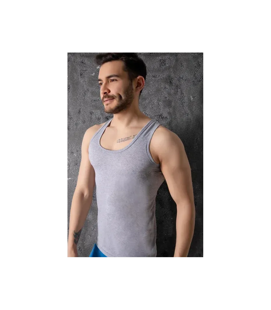 Zümrüt Erkek Atlet Gri