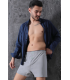 Elit Zümrüt Erkek Havlu Bel Penye Boxer Gri
