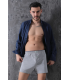Elit Zümrüt Erkek Havlu Bel Penye Boxer Gri