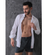 Elit Zümrüt Erkek Havlu Bel Penye Boxer Füme
