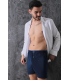 Elit Zümrüt Erkek Havlu Bel Penye Boxer Lacivert