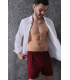 Elit Zümrüt Erkek Havlu Bel Penye Boxer Bordo