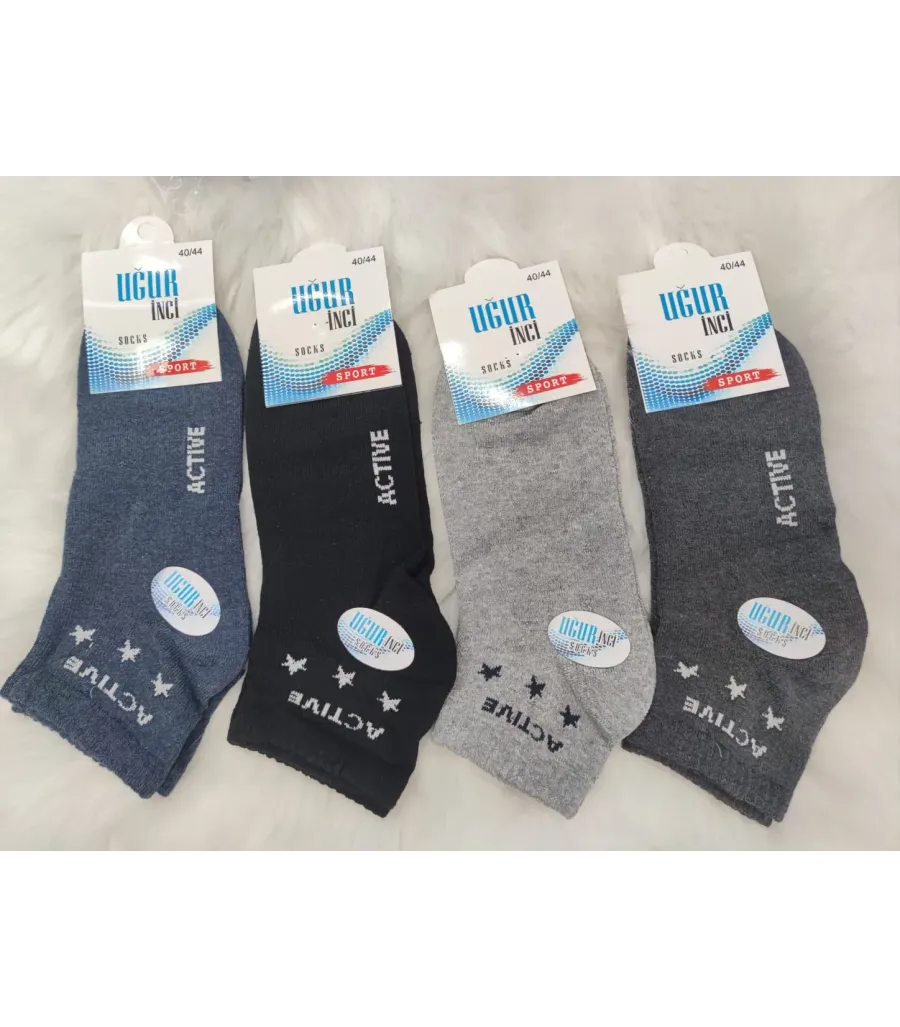 Uğur İnci Active Erkek Patik Çorap