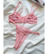 Arona Dantelli Bralet Takım Pembe