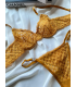 Arona Dantelli Bralet Takım Hardal