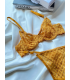 Arona Dantelli Bralet Takım Hardal