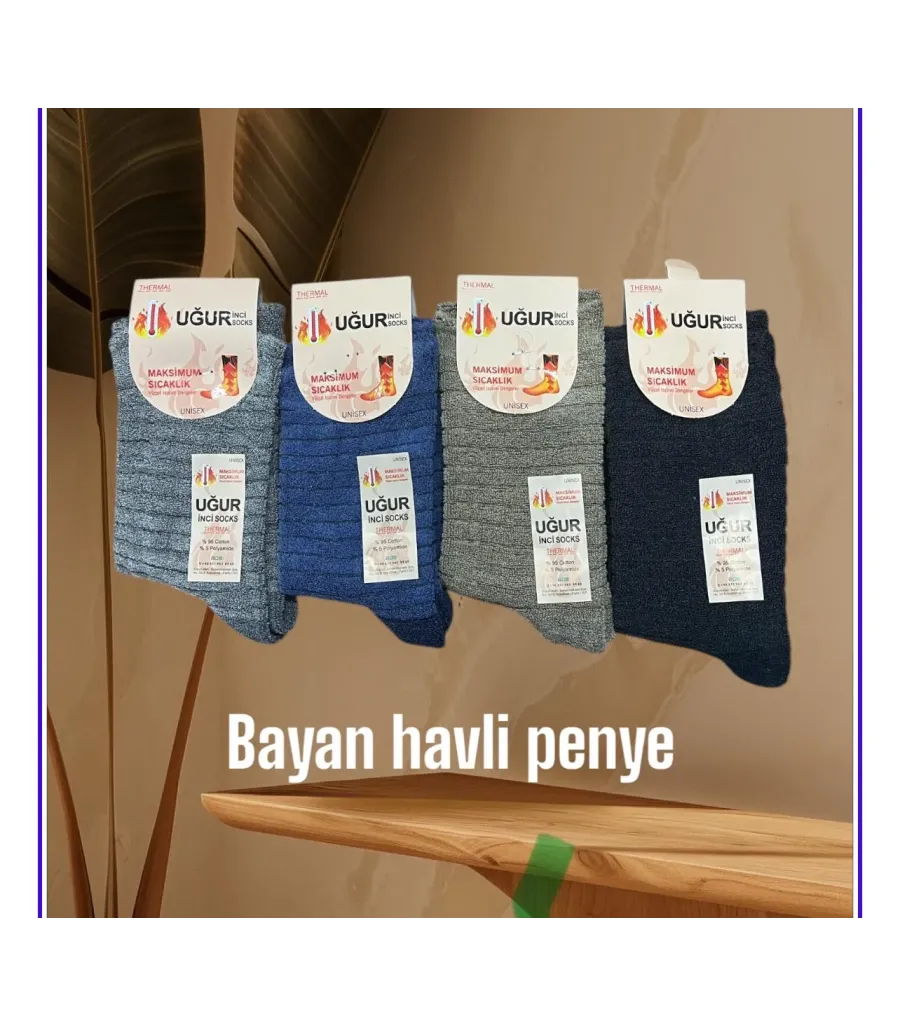 Uğur İnci Havlu Soket Çorap