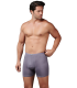 Gümüş Bambu İnce Bel Elastan Boxer