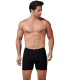 Gümüş Bambu İnce Bel Elastan Boxer