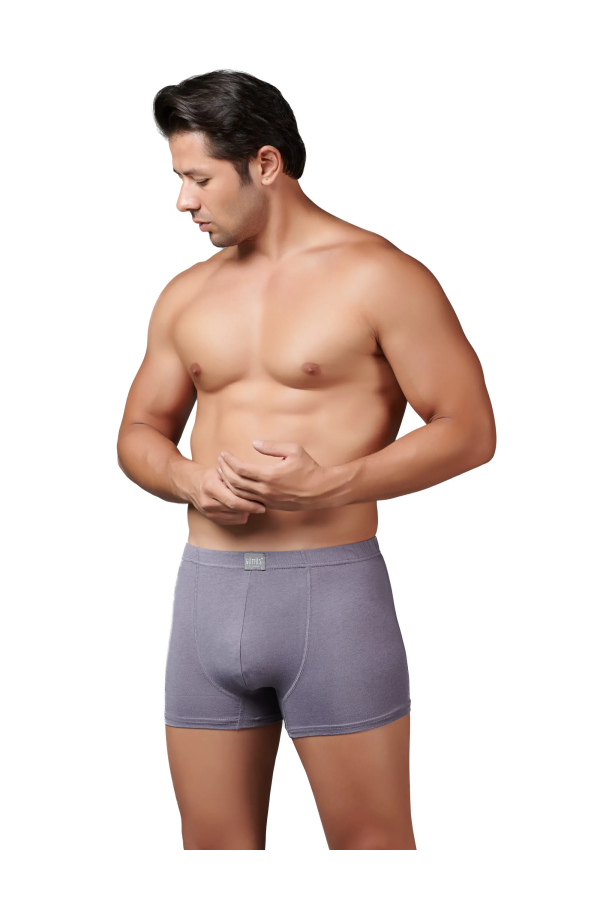 Gümüş Modal Elastan Boxer