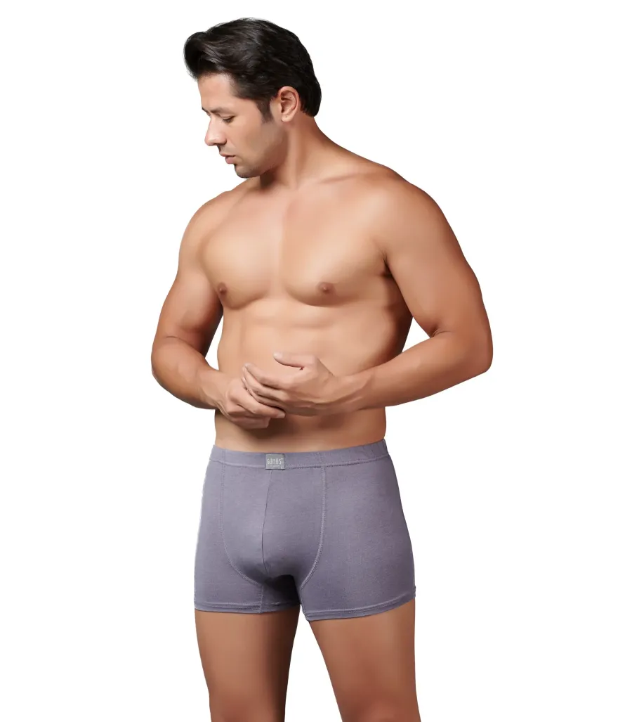 Gümüş Modal Elastan Boxer