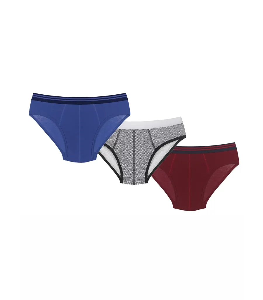 Toptan NBB Erkek Penye Slip 3 Lü Paket