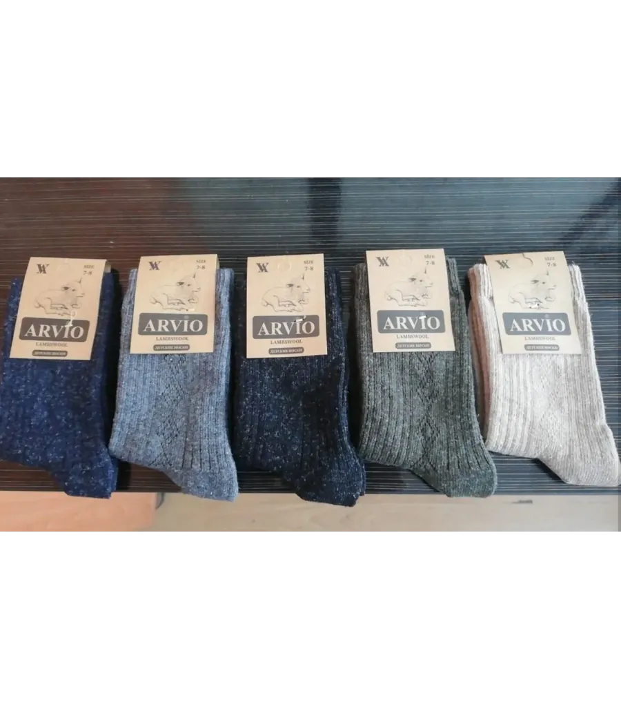 Arvio Erkek Çocuk Yün Çorap