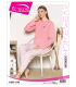 Üç Yıldız Uzun Kollu Kadın Pijama Takımı UCY184