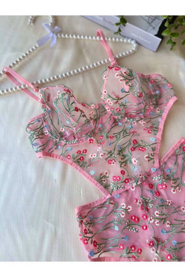 Arona Badysuit Dallı Pempe