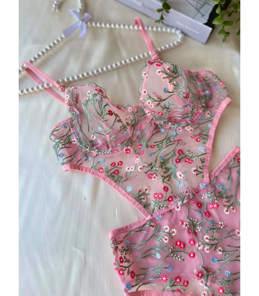 Arona Badysuit Dallı Pempe