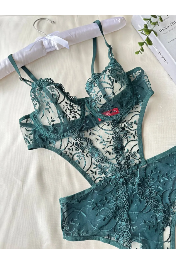 Arona Badysuit Zümrüt Yeşili