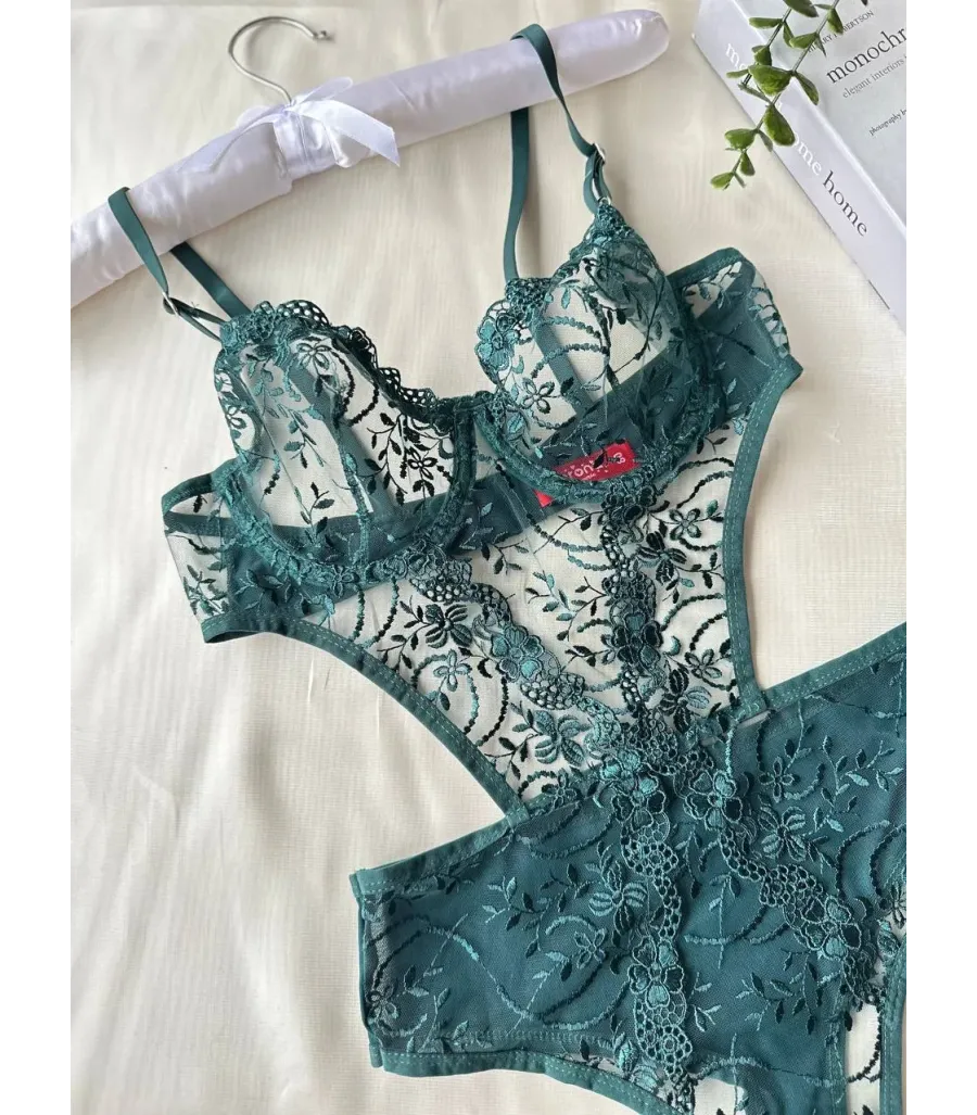 Arona Badysuit Zümrüt Yeşili