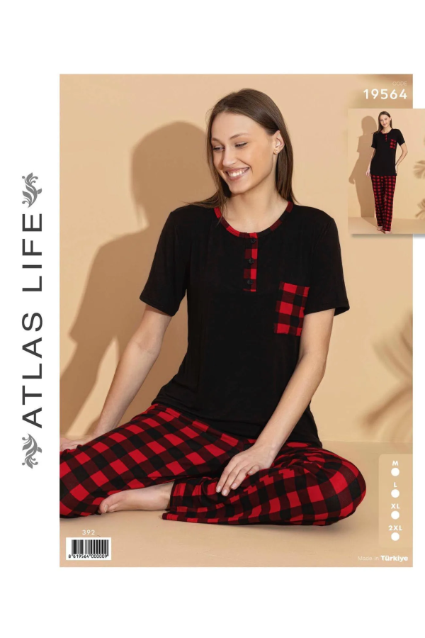 Atlas Life Kadın Pijama Takımı 19564