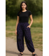 Kadın Cepli Şalvar Pijama