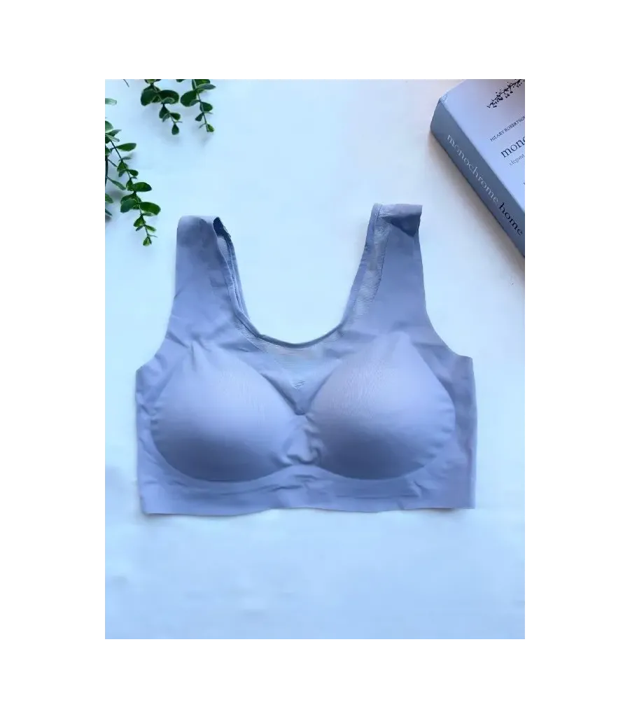 Arona Lila Düz Tül Sütyen