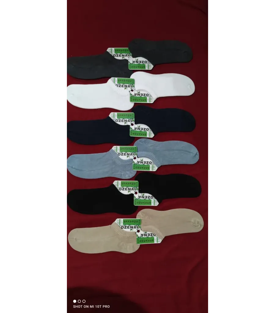 Özenal Bambu Erkek Sneakers Çorap
