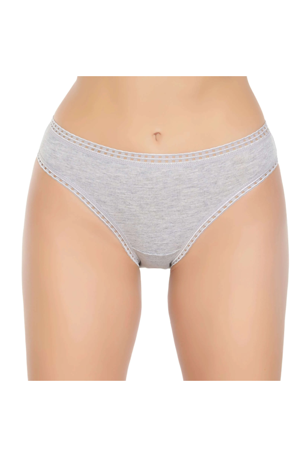Gümüş 6030 Kadın Likralı Zincir Lastikli Bikini