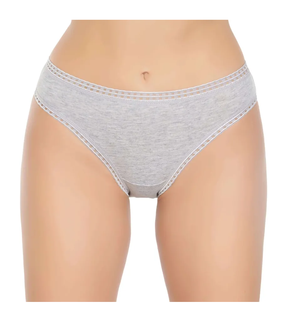 Gümüş 6030 Kadın Likralı Zincir Lastikli Bikini