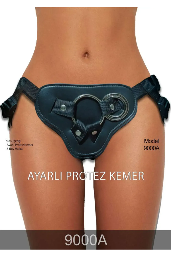 Redsaks Ayarlanabilir Fantezi Külot Siyah