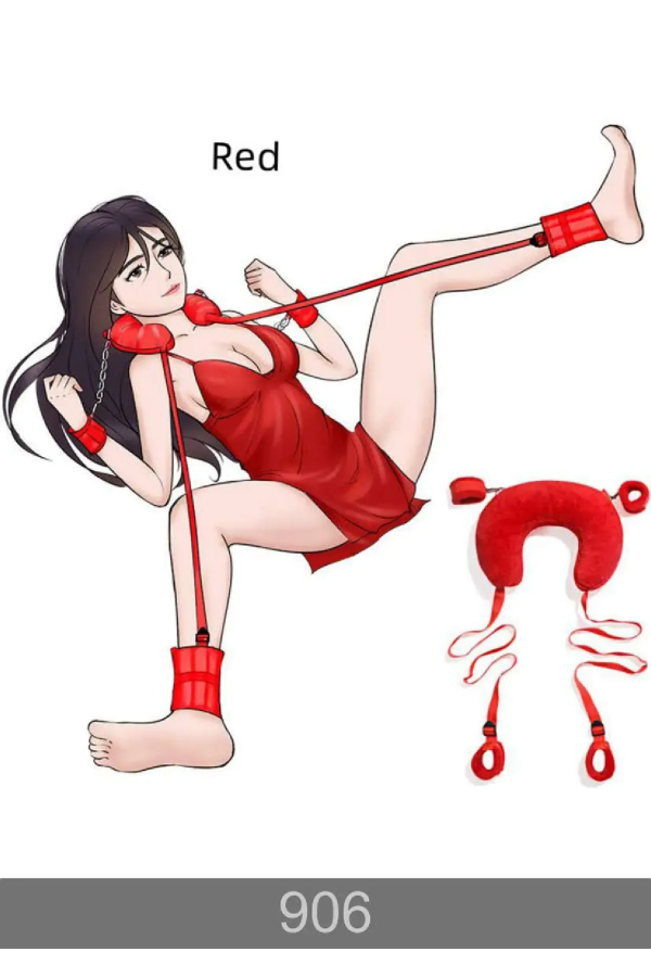 Redsaks Yastıklı Kırmızı Kelepçe