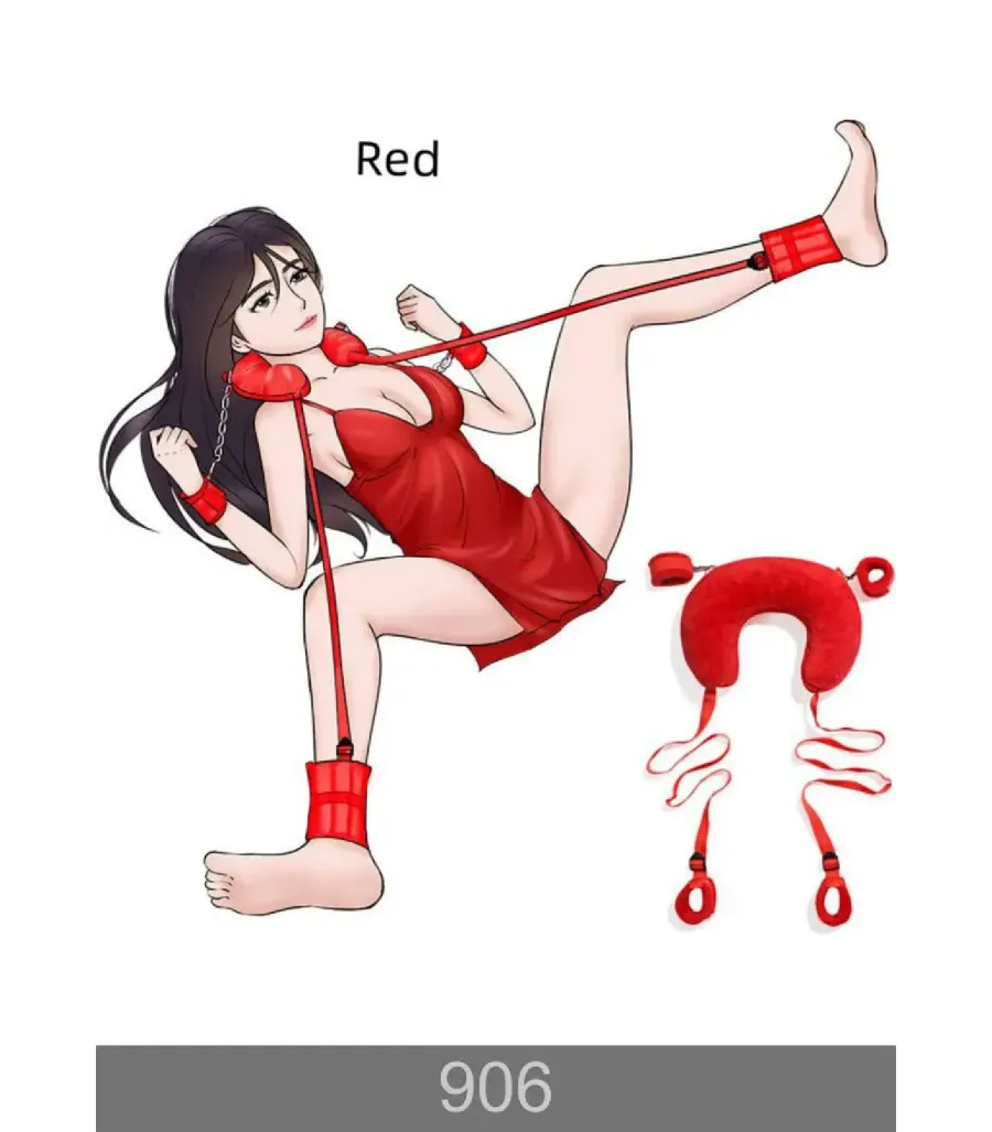 Redsaks Yastıklı Kırmızı Kelepçe