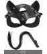 Redsaks İkili Fantezi Set Maske Kırbaç Siyah