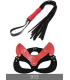 Redsaks İkili Fantezi Set Maske Kırbaç