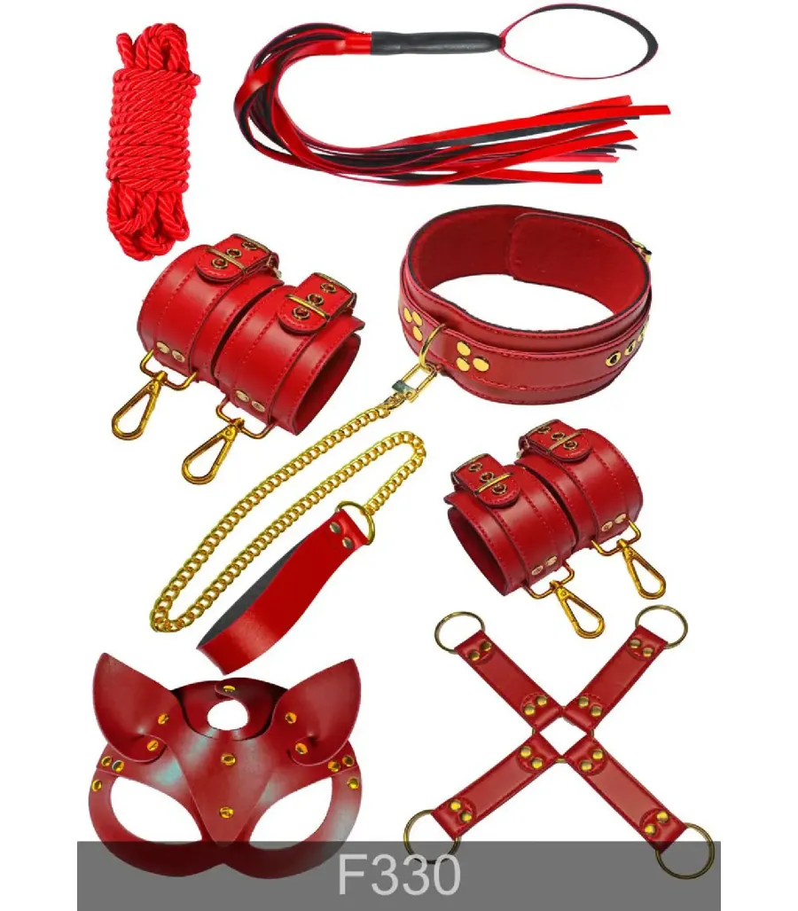 Redsaks Fantezi Kırmzız 7li Heart Set 330