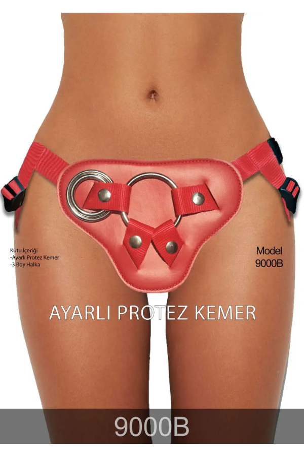 Redsaks Ayarlanabilir Fantezi Külot Kırmızı