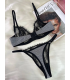 Arona Gri Simli Bralet Takım