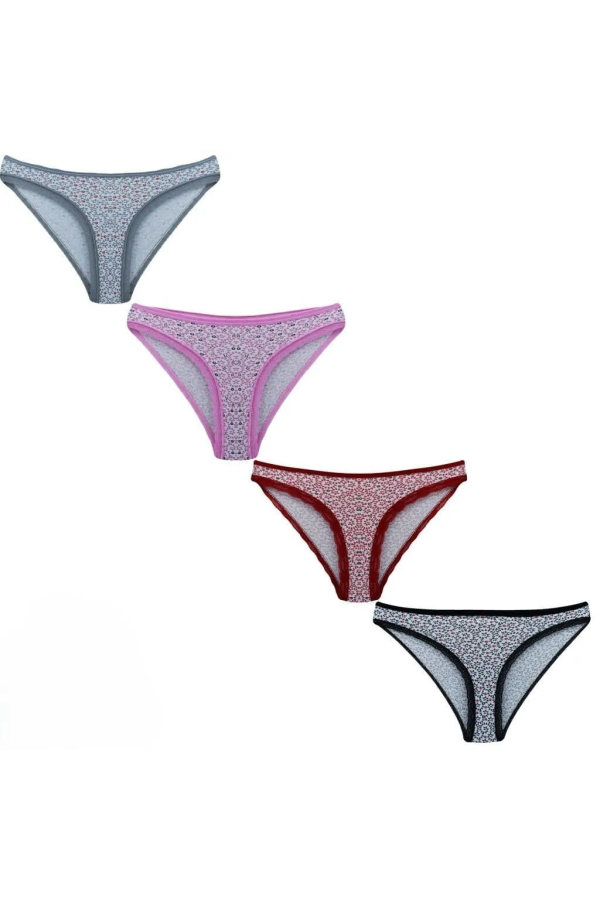 Tutku Desenli Rita Bayan Bikini Külot