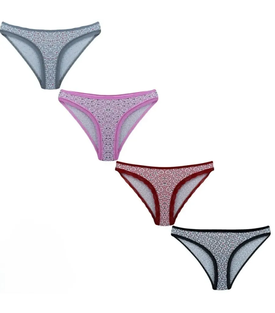 Tutku Desenli Rita Bayan Bikini Külot